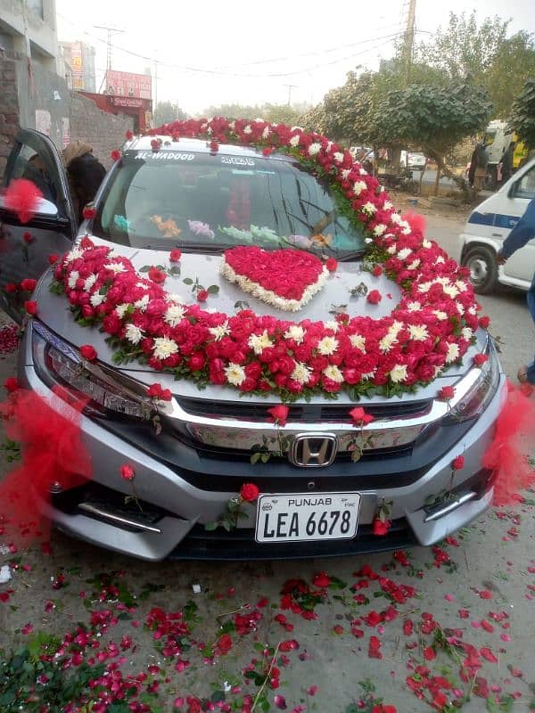 Wedding Car Decoration, Home Decoration and all Types Of Flowers 12