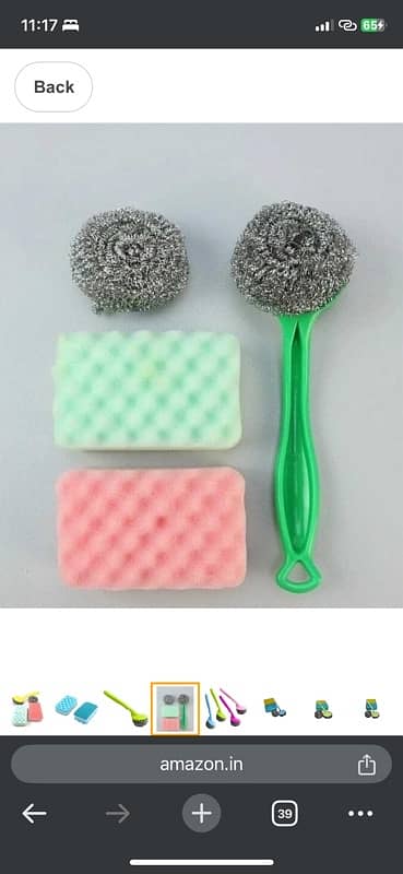 Title:  Metal Scrub pad for Pot Pan Dish Wash Cleaning for Removing 9