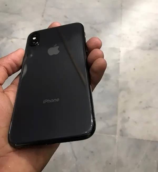 I phone X 64 Gb official PTA proved with original charger 1