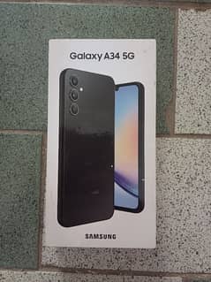 SAMSUNG A34 5G in 10 by 10 condition