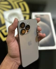 iPhone 15 pro max - Natural Titanium 256 - HK