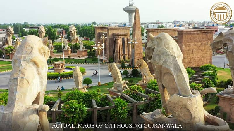 10 Marla Plot For Sale In Citi Housing Sargodha Road Faisalabad. 5