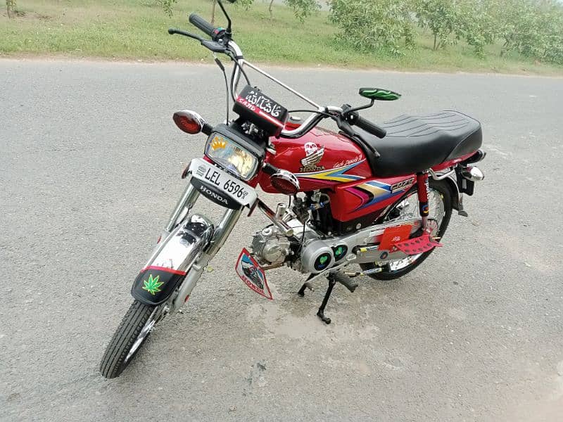 Honda cd 70 2009 model 4