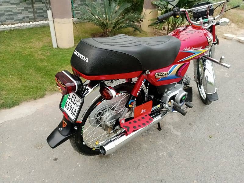 Honda cd 70 2009 model 6