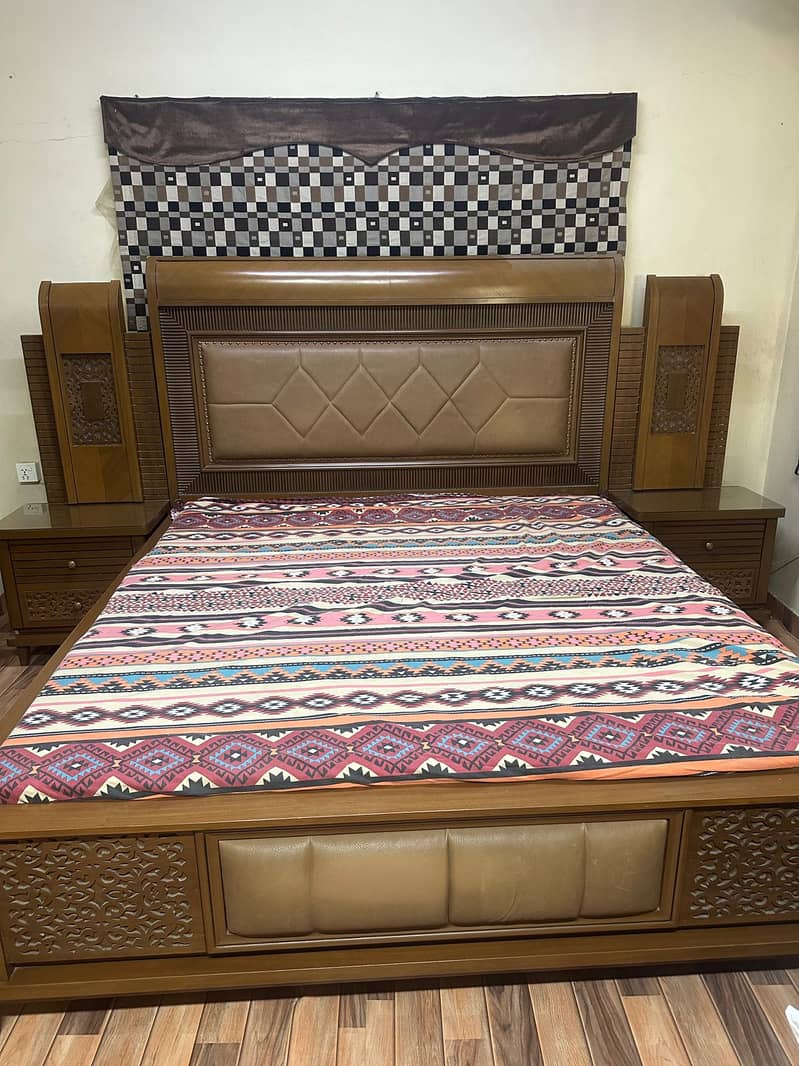 Wooden bed 2