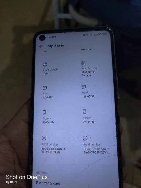 tecno camon 17 6/128 no open no repair 10/10 orignal box ke sath 2