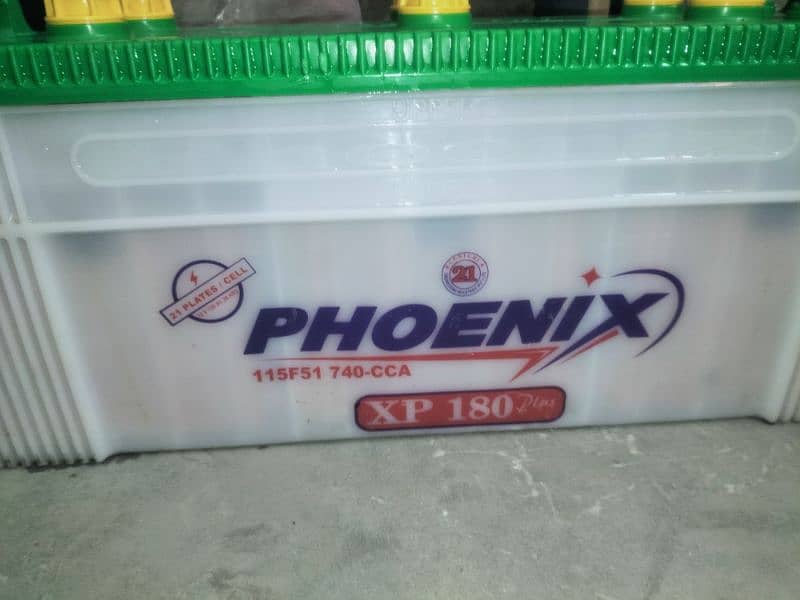 Phoenix battery XP-180 plus very less used 1