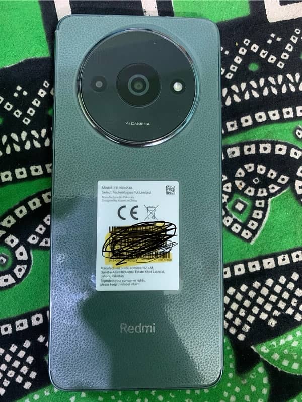 REDMI A3 for sell open box brand new condition 0