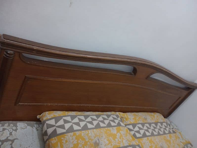 double bed with mattress 1