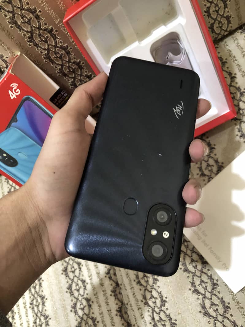 Itel A49 with box 1