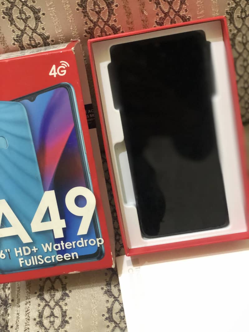 Itel A49 with box 2