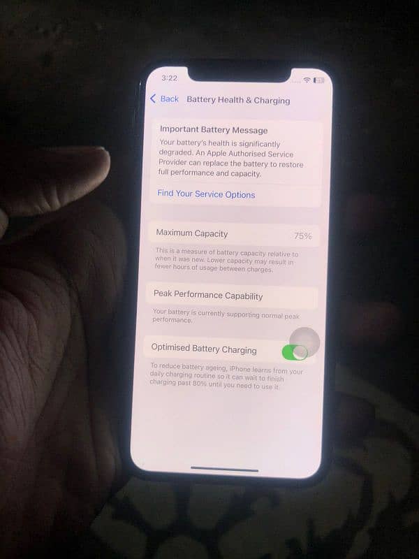 iphone xs dual PTA approved 75 health 03008378822 3