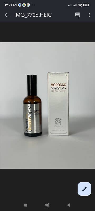 Organic Argan air Serum 0