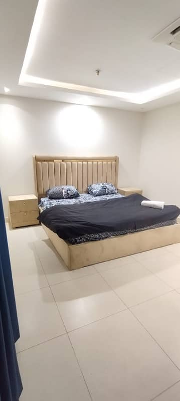 Two bed rooms apartment available for rent in gold crest DD pH 4 12