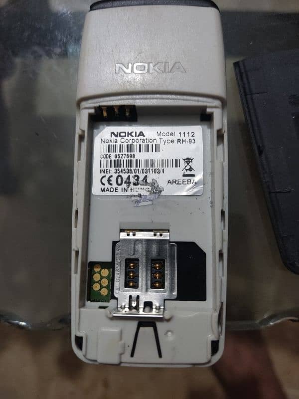 Nokia 1112 Original Without battery and charger Set on hai 1