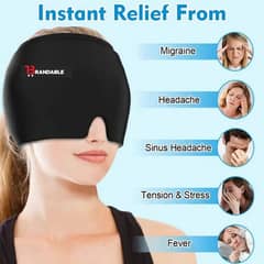 Migraine relief cap