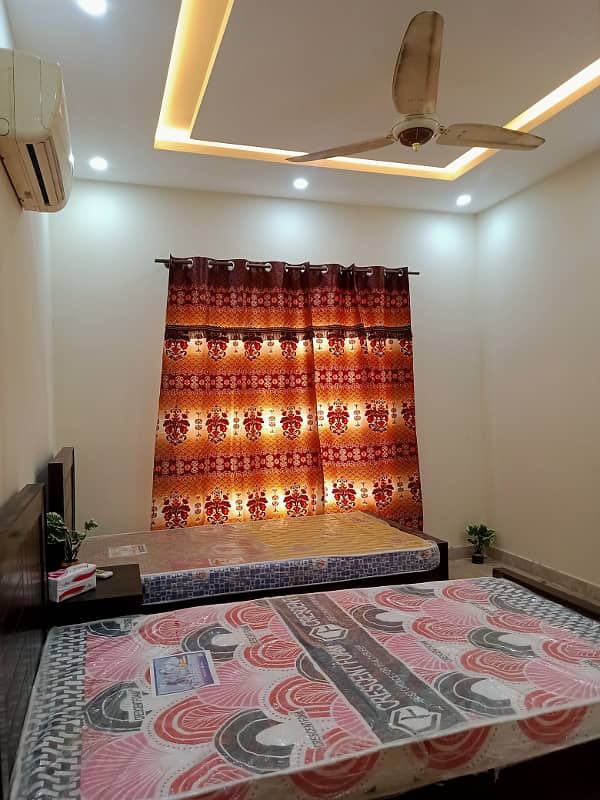 Furnish room per bed 21,000/- rent in alfalah town near lums dha lhr 15