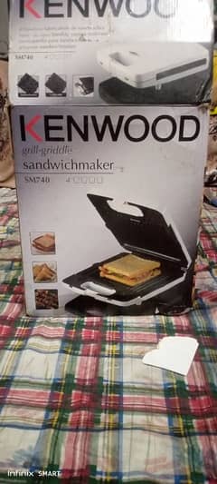 Kenwood ka original Sandwich maker & Grill & gridel