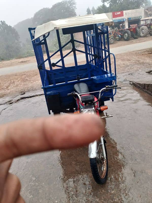 Loder rickshaw 100 cc united 4