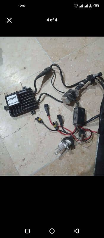 HID only 1 side Blaster with complete wiring 3