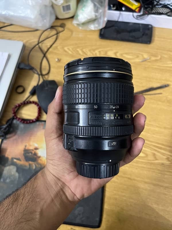 Nikon 24-120 f4 Full frame lens 1