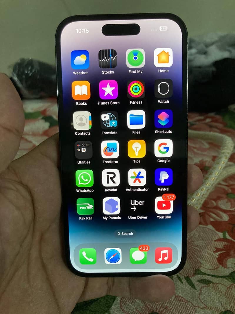 Iphone 14 pro non-pta black 1