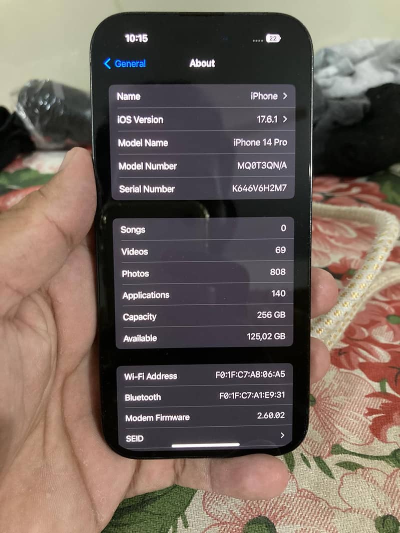 Iphone 14 pro non-pta black 4