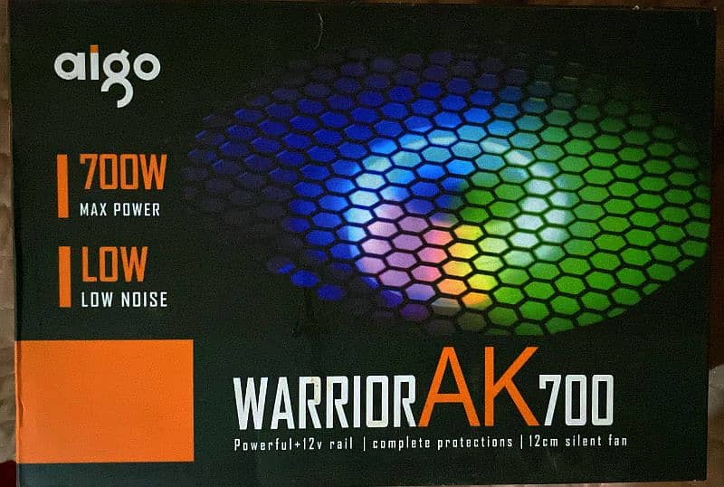 700W RGB power supply. With Box. 0