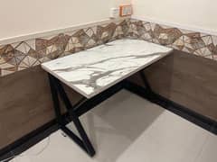 New Office Workstations | 2'x4' | Cable Management | Faux Marble Top