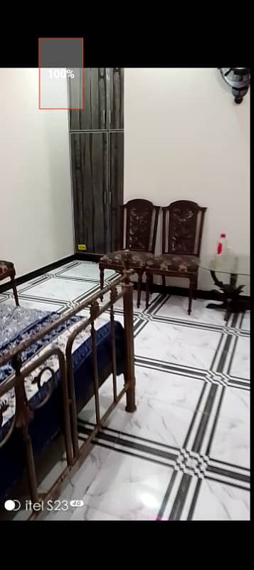 Furnished Lower Portion for Rent Clifton Colony Wahdat Colony 3