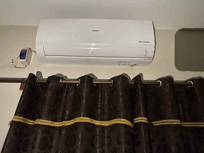 Haier AC 1 Ton only 6 months used in warranty 0