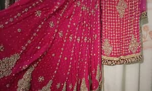 Designer Barat Dress /shirt and lengha bridal dress