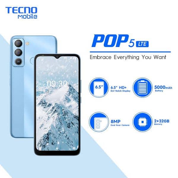 Tecno pop 5 lite 1