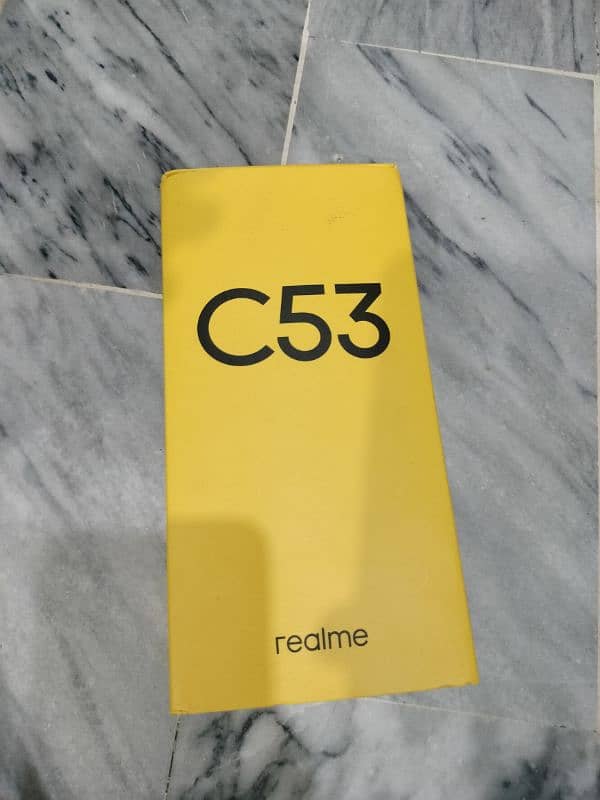 Realme c53 mobile for sale complete saman hai 6