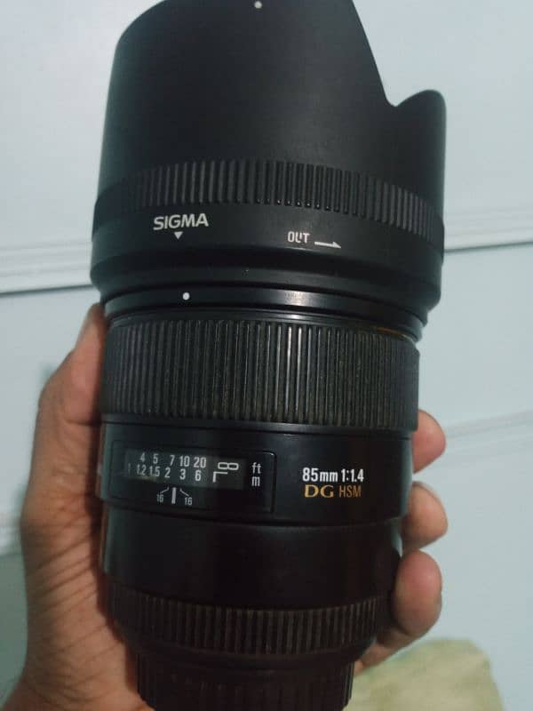 sigma 85mm DG HSM canon 0