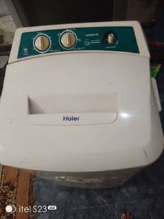 haier washin machine