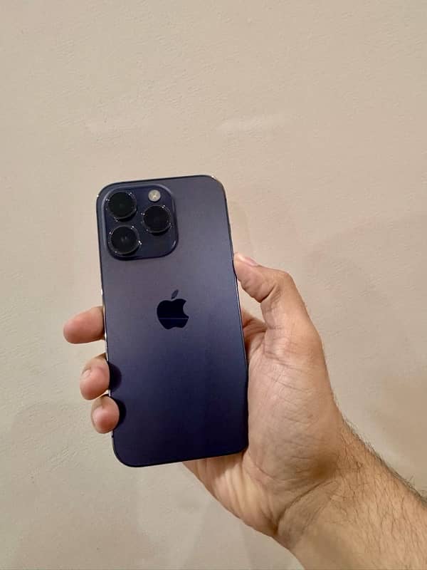 Iphone 14 pro 256gb deep purple PTA approved 1