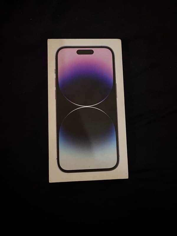 Iphone 14 pro 256gb deep purple PTA approved 2