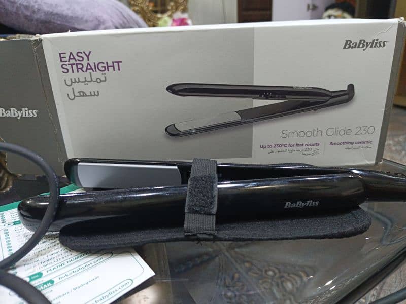 Original Dubai purchase Babyliss box pack straightner for sale 4