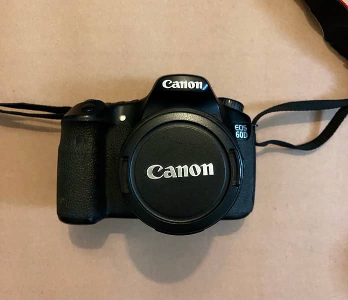 Canon 60d with kit lens 18-55 lens and 50mm lens (box pack) 7