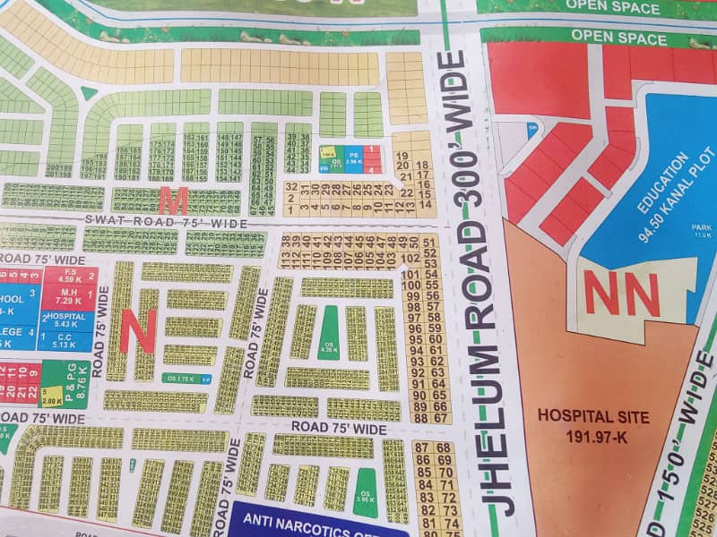 PRIME LOCTION N BLOCK PLOT FOR SALE LDA CITY LAHORE JINNAH SECTOR 0