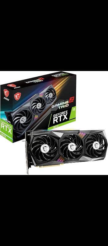 Msi gaming x trio RTX 3070ti 8GB 0