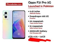 oppo f21pro 5g use all box charger