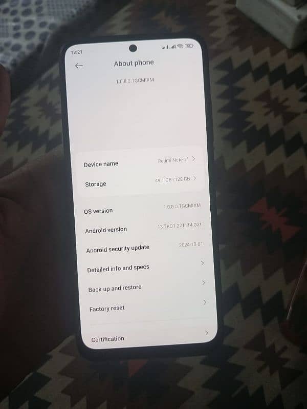 redmi note 11 pta approved box miss details read! 3