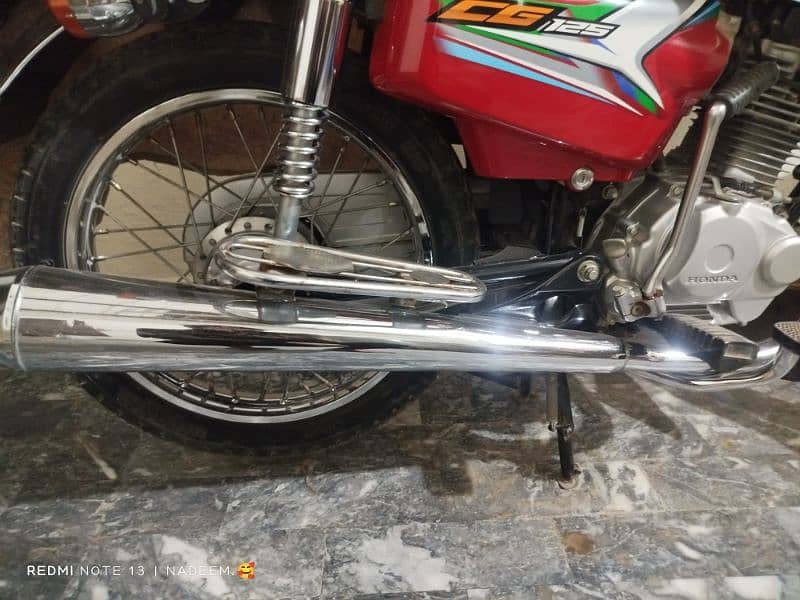 125 exhaust chrome slancer china 6