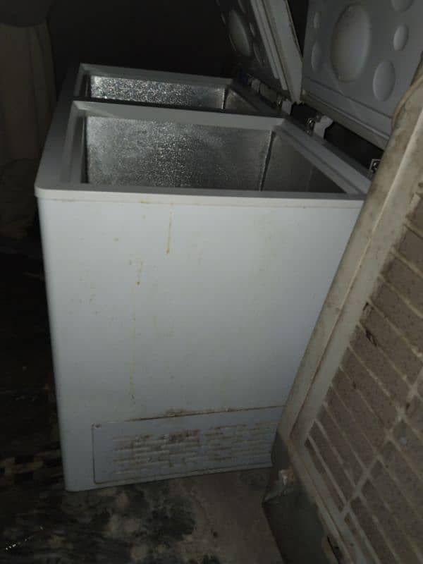 haier fridge nd freezer . brand new 5