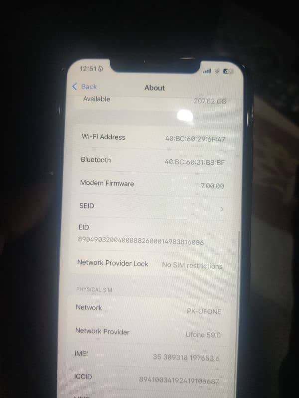 iphone xsmax 256gb non pta factory 3