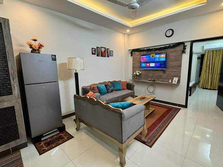 1 bed room fully furnished apartment available for rent in capital residencia 1