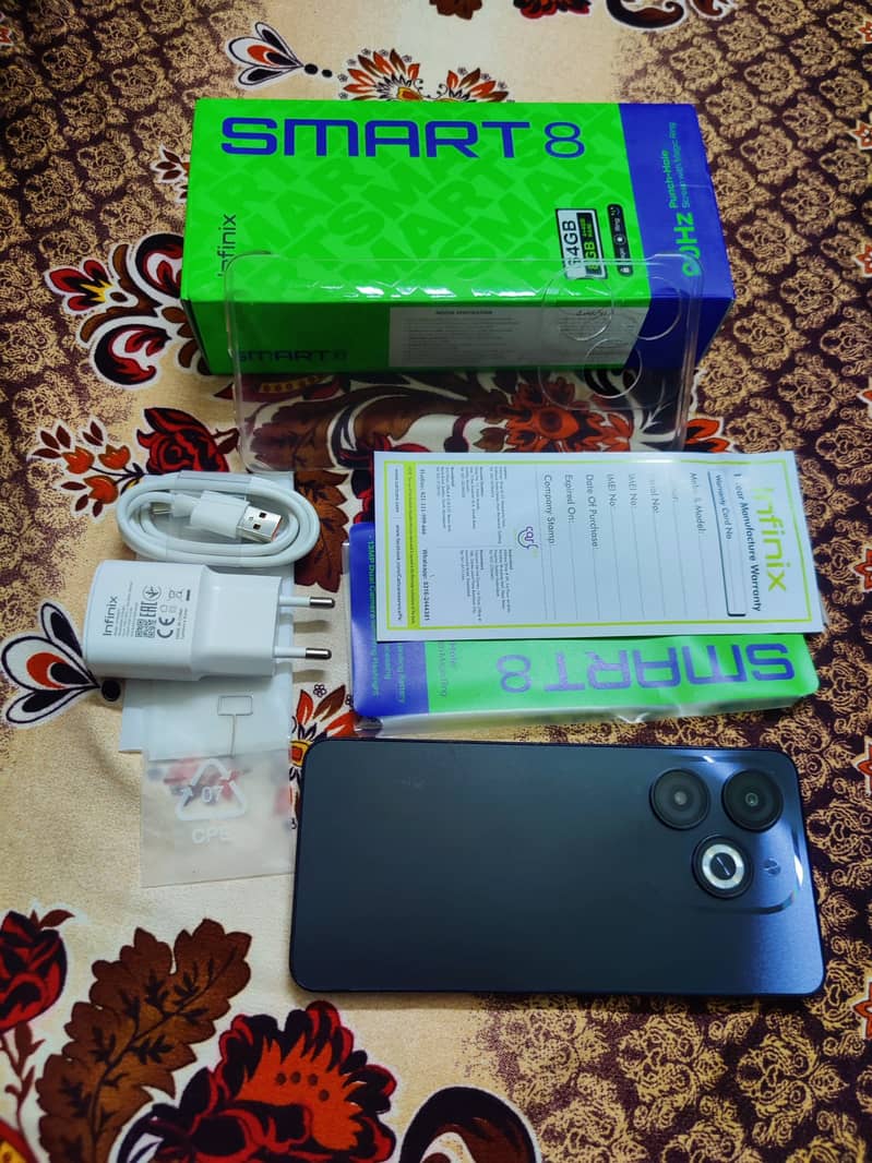 Infinix smart 8 ( 5 month used) 3