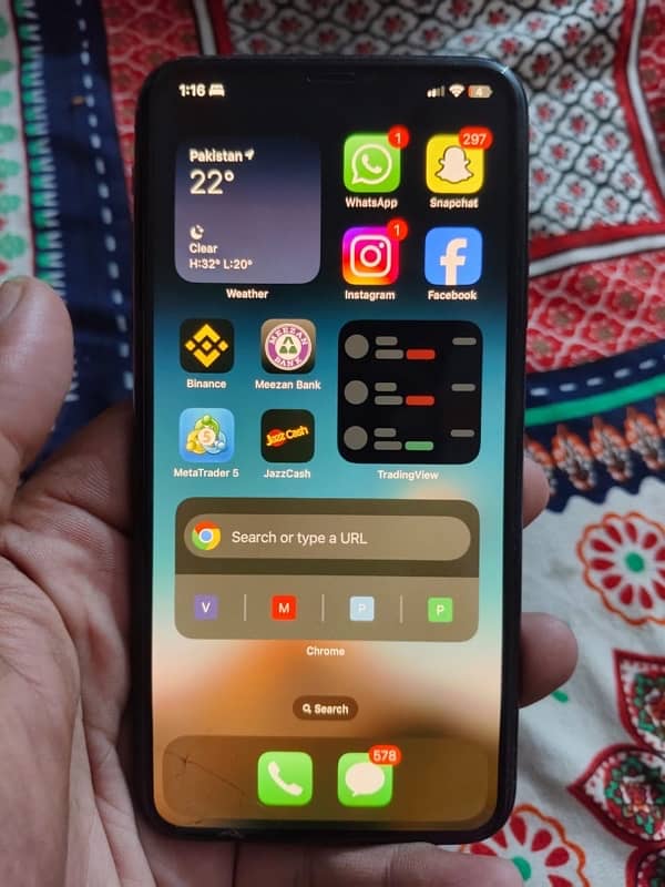 iPhone 11 pro max PTA approved 64gb 79% battery 0